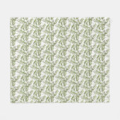 Frühlingsgrün fleecedecke (Vorderseite (Horizontal))