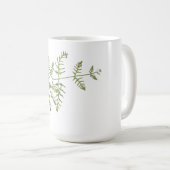 Frühlingsgrün kaffeetasse (VorderseiteRechts)