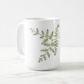 Frühlingsgrün kaffeetasse (Vorderseite Links)