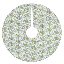 Frühlingsgrün  polyester weihnachtsbaumdecke