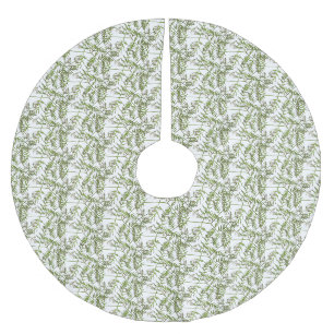 Frühlingsgrün polyester weihnachtsbaumdecke