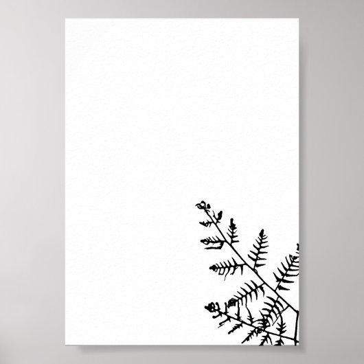 Frühlingsgrün Poster (Vorne)