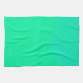 Frühlingsgrün-Verlauf Geschirrtuch (Horizontal)