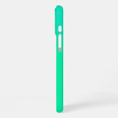 Frühlingsgrün-Verlauf iPhone Hülle (Linke Seite)