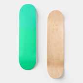 Frühlingsgrün-Verlauf Skateboard (Vorderseite)