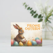 Frühlingsgrüß vom Osterhasen (Stehend Vorderseite)