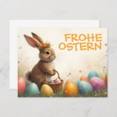 Frühlingsgrüß vom Osterhasen (Vorne/Hinten)