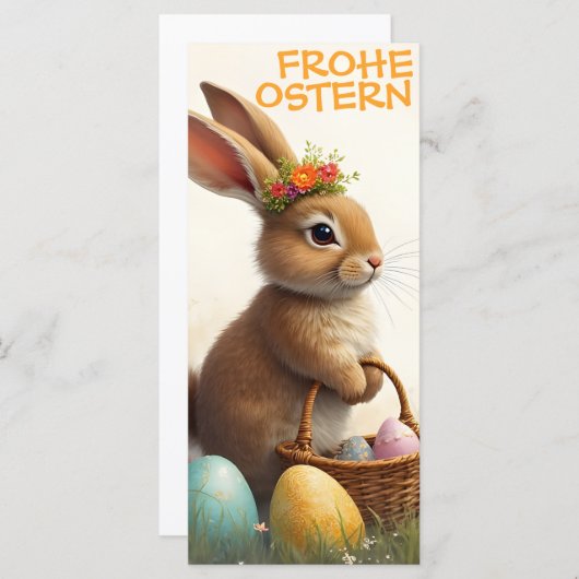 Frühlingsgrüß vom Osterhasen (Vorne/Hinten)