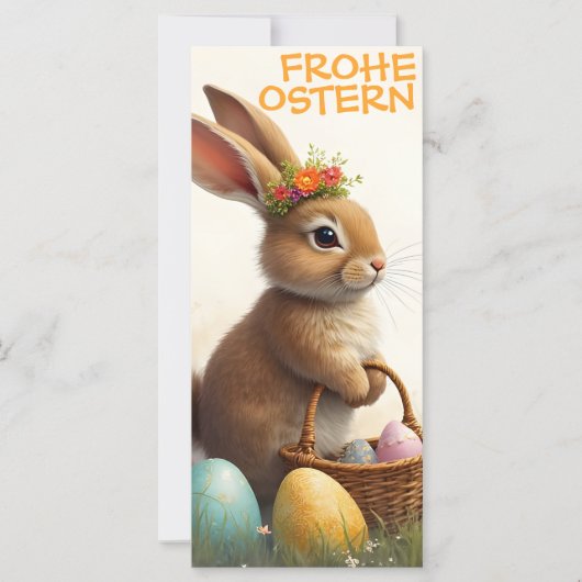 Frühlingsgrüß vom Osterhasen (Vorderseite)