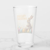 Frühlingsgrüß vom Osterhasen Glas (Rückseite)
