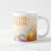 Frühlingsgrüß vom Osterhasen Jumbo-Tasse (Rechts)