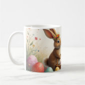 Frühlingsgrüß vom Osterhasen Kaffeetasse (Links)