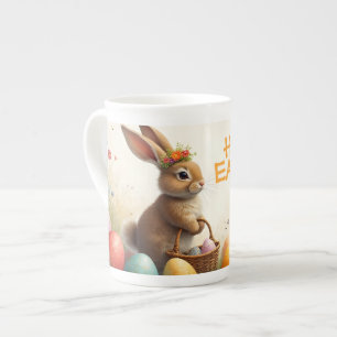 Frühlingsgrüße vom Osterhasen Porzellantasse