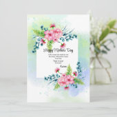 Frühlingsgrusskarte Feiertagskarte (Stehend Vorderseite)