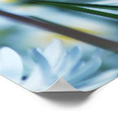 Frühlingshafte Blume Poster (Ecke)