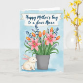 Frühlingshafte Blüten Karte (Gelbe Blume)