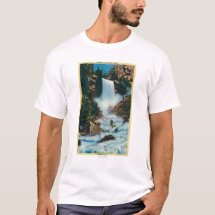 Frühlingshafte Fälle bei YosemiteYosemite, CA T-Shirt