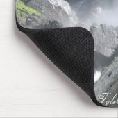 Frühlingshafte Fälle, Yosemite Kalifornien Mousepad (Ecke)