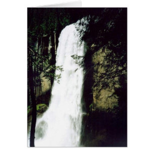 Frühlingshafte Fälle - Yosemite-Karte