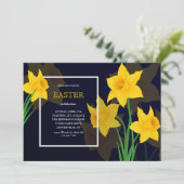 Frühlingshafte Ostereinladungen Einladung (Stehend Vorderseite)