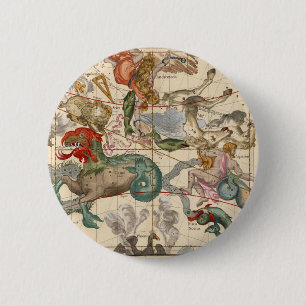 Frühlingshaftes Äquinoktikum Button