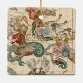 Frühlingshaftes Äquinoktikum Keramikornament (Rückseite)