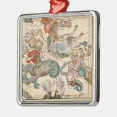 Frühlingshaftes Äquinoktikum Silbernes Ornament (Links)