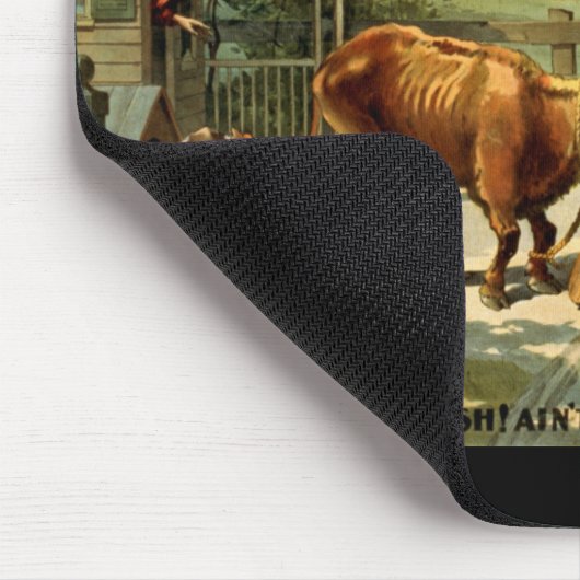 Frühlingshähnchen Mousepad (Ecke)