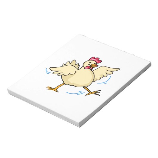 Frühlingshähnchen Notizblock (Rotiert)