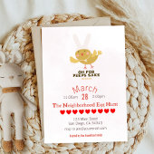 Frühlingshähnchen Ostern-Party Einladung