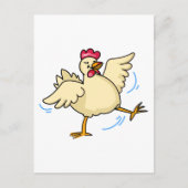 Frühlingshähnchen Postkarte (Vorderseite)