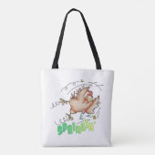 Frühlingshähnchen über der Tasche (Rückseite)