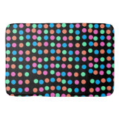 Frühlingshai auf schwarz badematte (Vorderseite)