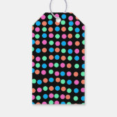 Frühlingshai auf schwarz geschenkanhänger (Rückseite)