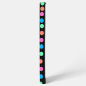 Frühlingshai auf schwarz samsung galaxy hülle (Linke Seite)