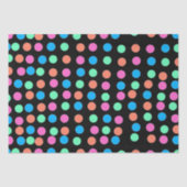 Frühlingshai auf schwarz seidenpapier (Vorderseite)