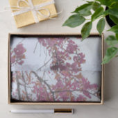Frühlingshai Blühen Blauer Himmel Hanami Seidenpapier (Geschenk)