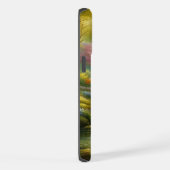 Frühlingshai mit Enten/Blume iPhone Hülle (Rechte Seite)