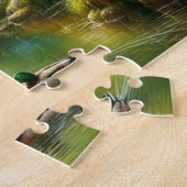 Frühlingshai mit Enten/Blume Puzzle (Seite)