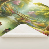 Frühlingshai mit Enten/Blume Sherpadecke (3/4)