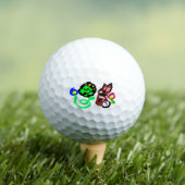Frühlingshaschenliebe Golfball (Insitu T-Shirt)