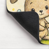 Frühlingshase-Mauspad Mousepad (Ecke)