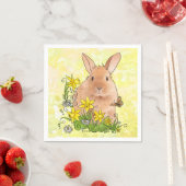 Frühlingshase serviette (Beispiel)