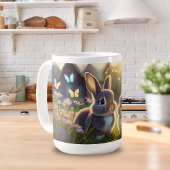 Frühlingshasen #1 Keramikbecher Kaffeetasse
