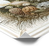 Frühlingshasen in Pasteten Poster (Ecke)