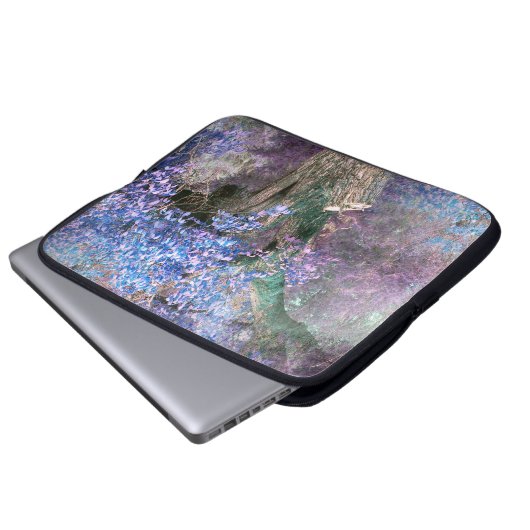 Frühlingshasen... Laptopschutzhülle (Vorne Knopf)