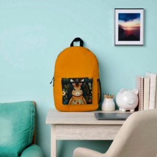 Frühlingshasen-Magie  Bedruckter Rucksack