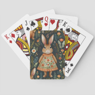 Frühlingshasen-Magie Spielkarten