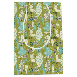 Frühlingshasen-Natur Mittlere Geschenktüte