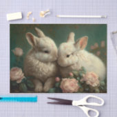 Frühlingshasen Seidenpapier (Handwerk)